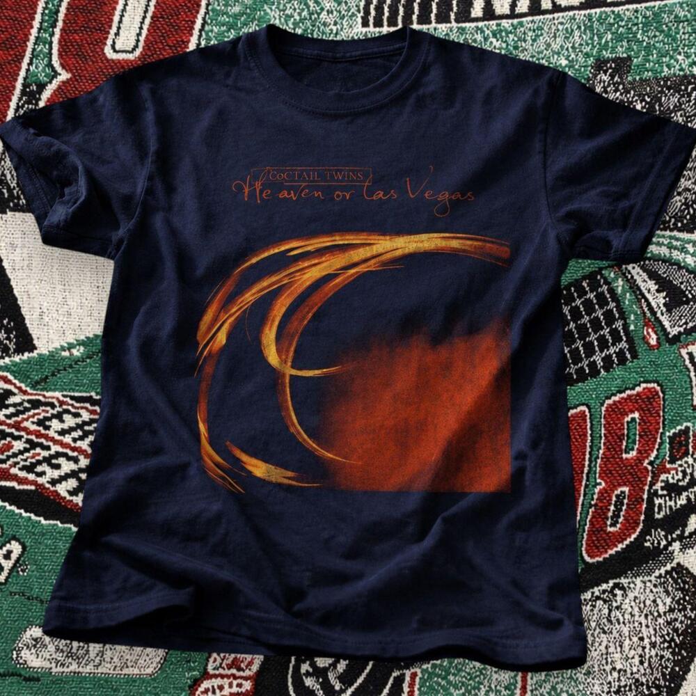 Cocteau Twins Heaven Or Las Vegas Graphic Tee Navy Unisex